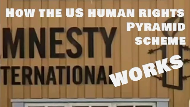 How the US human rights pyramid scheme works?