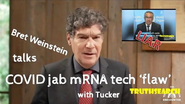 Bret Weinstein talks COVID jab mRNA tech  flaw  with Tucker