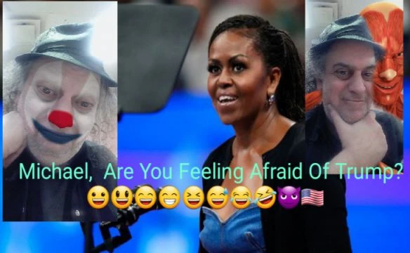 Michelle Or Michael Is Scared Of Next Elections.   😀😃😂🤣😈🇺🇸