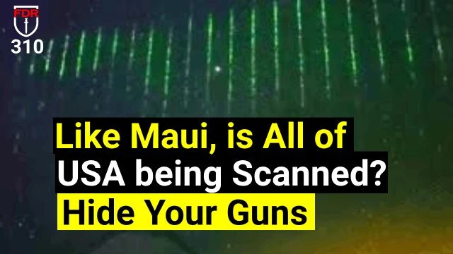 Is all of USA being Scanned with Green Lasers like Maui?