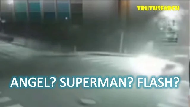 Angel? Superman? Flash?  Glitch in the Matrix?