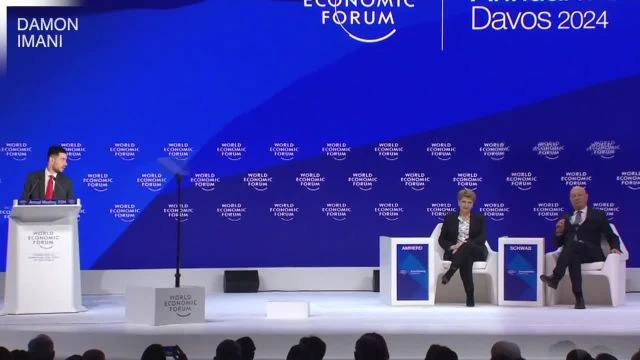 New WEF Participant Crashes 2024 Davos Meeting -