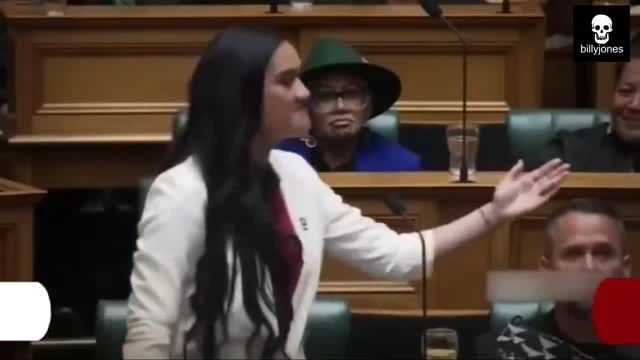 NZ: Maori PM tells parliament WE WILL FUCK YOU UP UGLY!