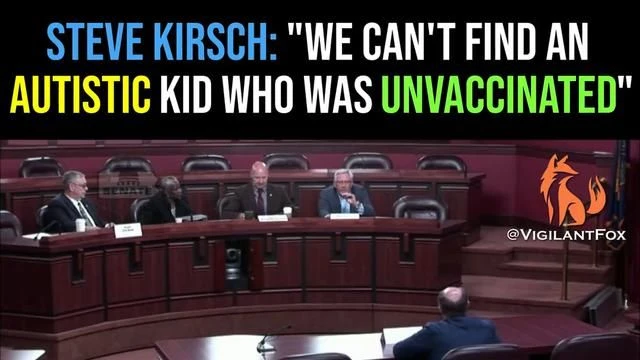 Steve Kirsch: We cant find an autistic kid who was unvaccinated