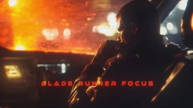 Blade Runner Focus: UNIQUE Cyberpunk Ambient [MOODY RETRO VIBES] Calm Sci Fi Music