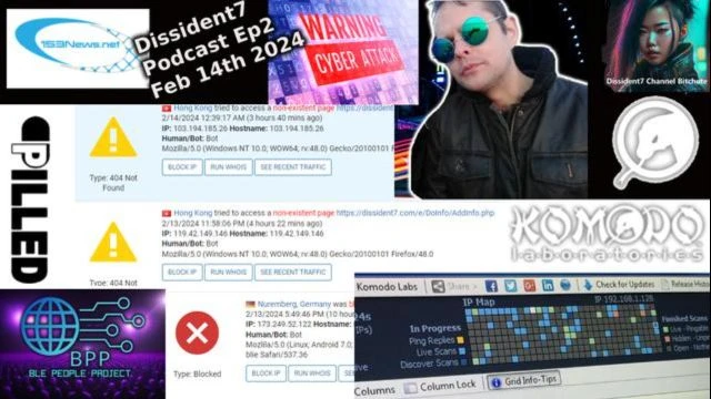 Cyber Attack, Vaxxed BLE MAC Address Unknown Multicast? Pureblood Ad Network Podcast Ep 2 Dissident7