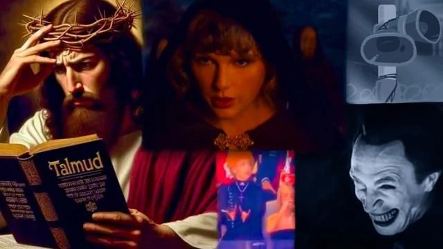 Taylor Swift Ice Spice Super Bowl Satanism USA Echo Book Of Revelations Apocalyptic Trumpets In Sky