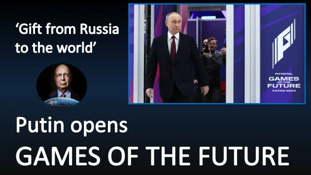 Putin opens Games of the Future - Gift from Russia to the world