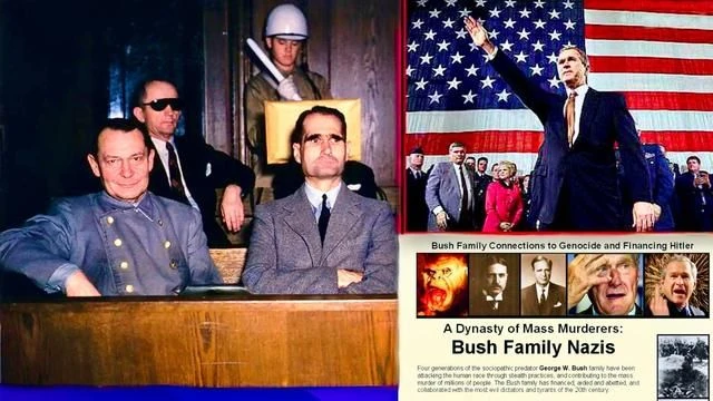 Nuremberg Trials Hoax Bush Family Nazi Presidents South America Is Used To Funnel Evildoers Into USA