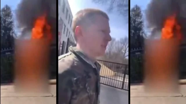 BANNED VIDEO - U.S. AIRMAN LOSES IT: YOU GOTTA SEE THIS!