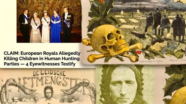 Human Hunting Party History Holland Royal House Netherland Most Prolific Female Serial Killer