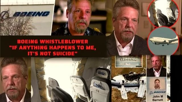 TRAVEL WARNING Boeing Whistleblower John Barnett Assassination Foreshadows Airline Disasters