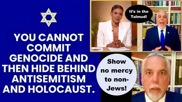 Candace Owens Rabbi Barclay Expose Jewish Supremacy Talking Down To Blacks Who Oppose Gaza Genocide