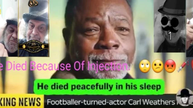 Carl Weathers Died From Injection.   🙄😕😡💉🥊