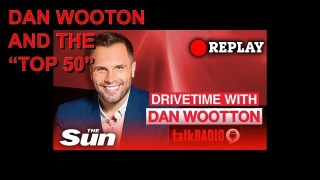 DAN WOOTON AND THE ''TOP 50''