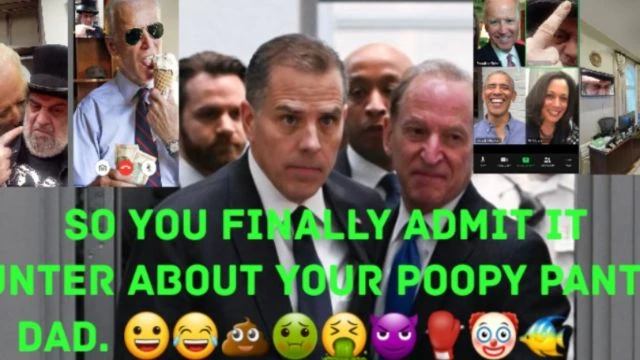 Hunter Biden FINALLY Admits That Joe Was Chief.   😀😂💩🤢🤮😈🤡