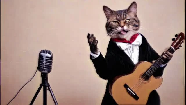 This Flamenco cat doesnt like Klaus Schwab it seems. XD