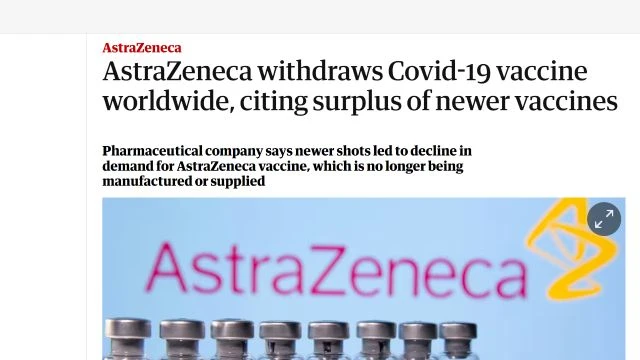 Oxford-Astrazeneca Chadox1-S CANCELLED!