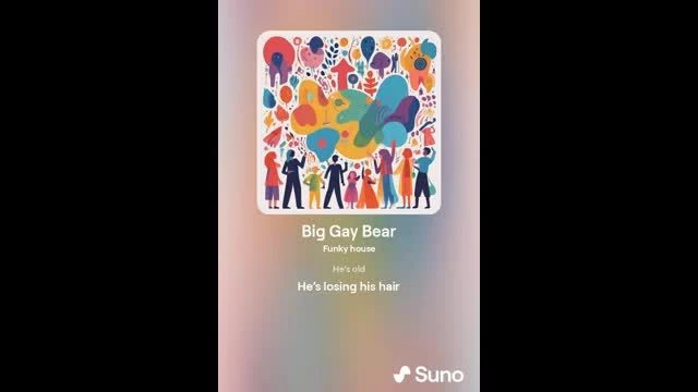 Big Gay Bear 🐻 Ai created