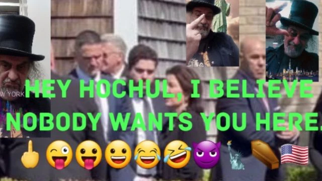 Kathy Hochul Ridiculed At Jonathan Diller Funeral.  🖕😂😈⚰🗽🇺🇸