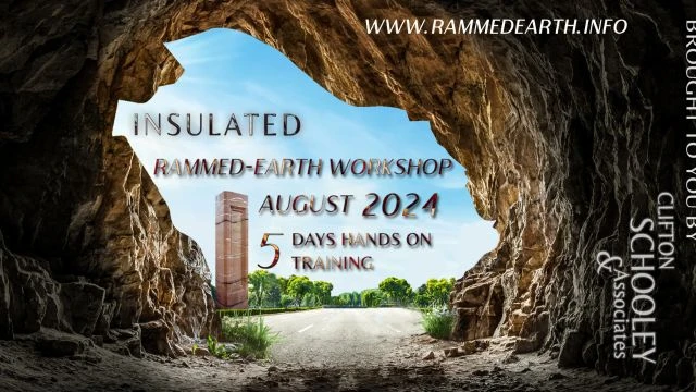 August 2024 Rammed-Earth Workshop