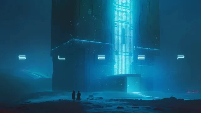 SLEEP - Cyberpunk Ambience - Soothing Blade Runner Vibes for Deep Focus and Relaxation (2 HOURS)