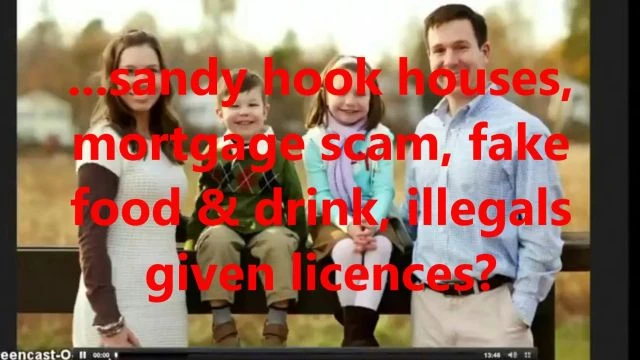 ...sandy hook houses, mortgage scam, fake food & drink, illegals given licences?