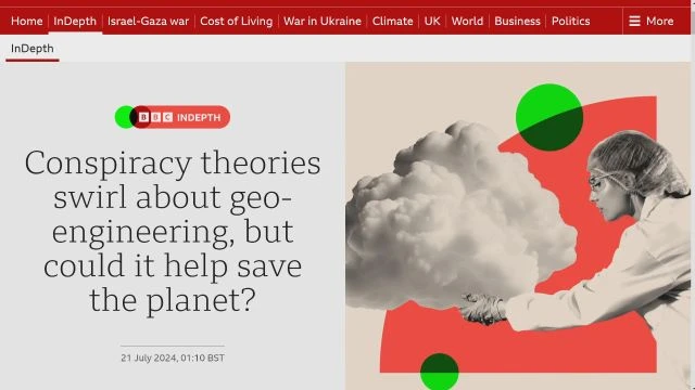 Conspiracy Theories Swirl About Geo-Engineering, But Could It Help Save The Planet