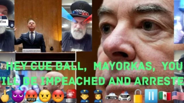 Alejandro Mayorkas Sucks At Homeland Security.  🖕👿🤬😠😡🚨👮‍♂️