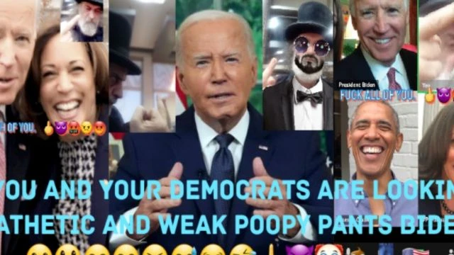 Biden Quitting Makes Democrats Look Pathetic.  😀😁😅😂🤣😈🖕💩👖