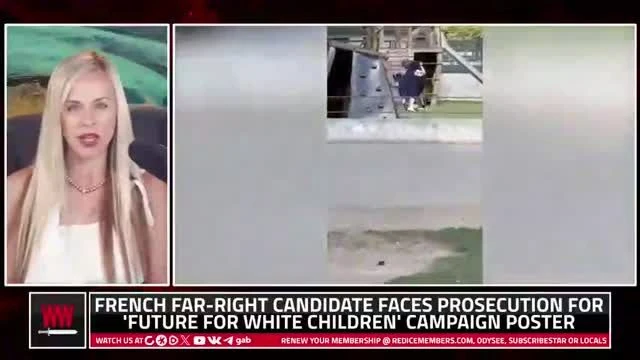 France 'A Future For White Children' Means Prison (Red Ice TV)