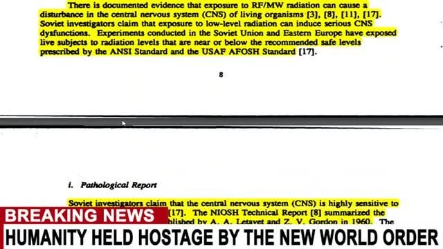 Explosive Military Document Shows the True Effects of 5G