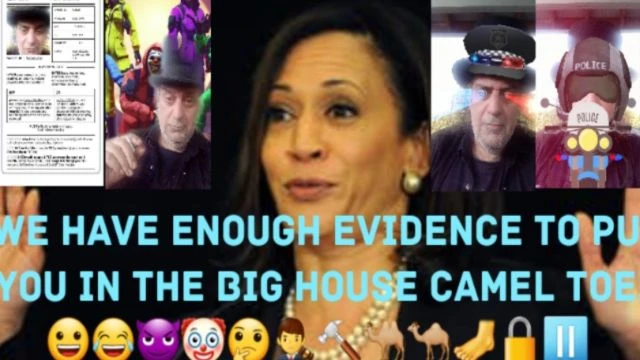 Kamala Harris Soft On Crime Exposed.  😀😂😈🤡🤔👨‍⚖️🔨🐫🐪🦶🔒⏸