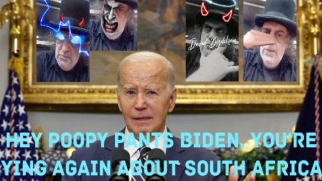 Joe Biden Lied About Being Arrested In South ZA.  🤥🤔🔨😜😂🤣🇿