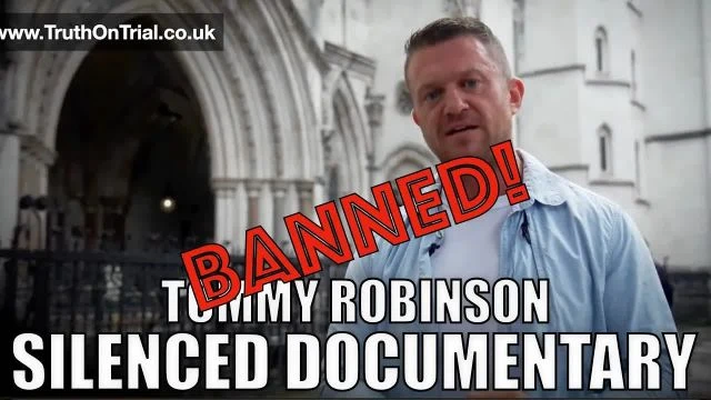 Tommy Robinson - Silenced Documentary (B*nned Watch Quick!)