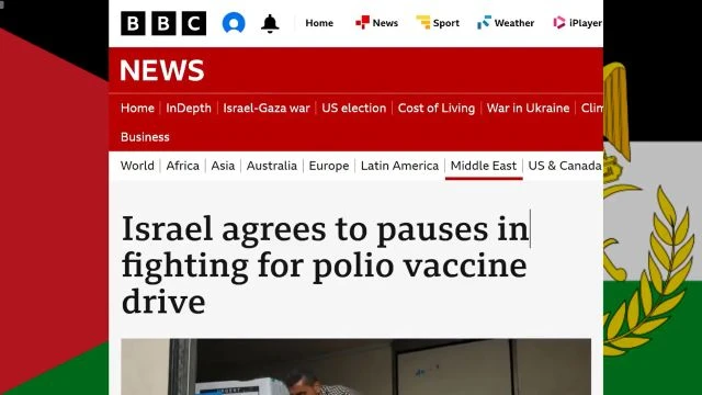 Israel Agrees To Pauses In Fighting For Polio Vaccine Drive