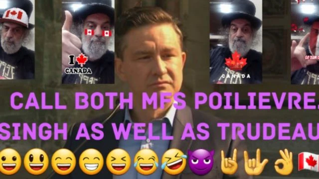 Pierre Poilievre Calls Out Jagmeet Singh.  😀😃😄😁😆😂🤣😈🤘🤟👌