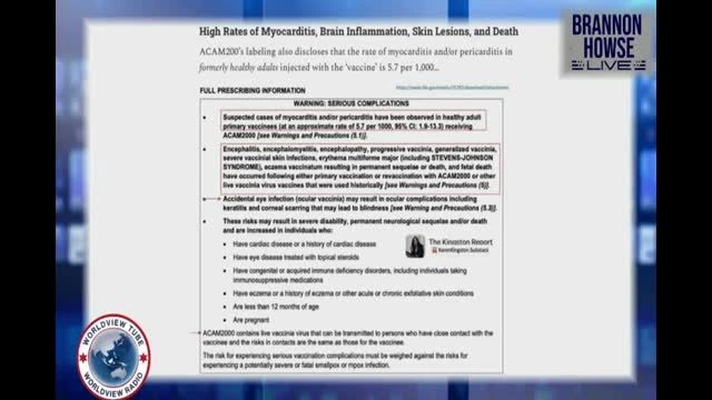 Clip 1 From--FDA Knowingly Authorised Deadly  Vaccine Bioweapon.---Karen Kingston.