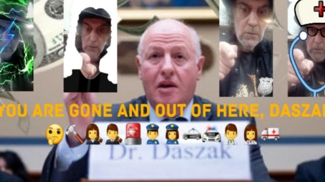 Peter Daszak Reputation Gone And Fired.  🤔🔨👩‍⚖️👨‍⚖️🚨👮‍♂️👮‍