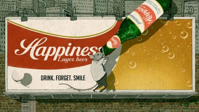 Happiness (Steve Cutts) 🎵 AI+H