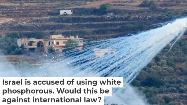 Illegal White Phosphorus Weapons Rain Down On Lebanon Pre-Dawn