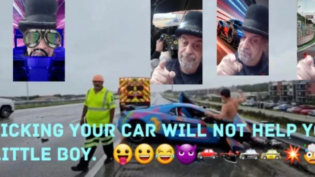 Jack Doherty Crashes His While Texting.  😛😀😂😈🚗🏎🚓🚕💥🤯