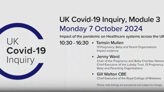 UK Covid 'Inquiry' Pregnancy & Miscarriage