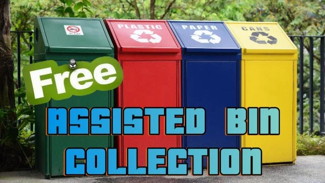 assisted bin collection by your council