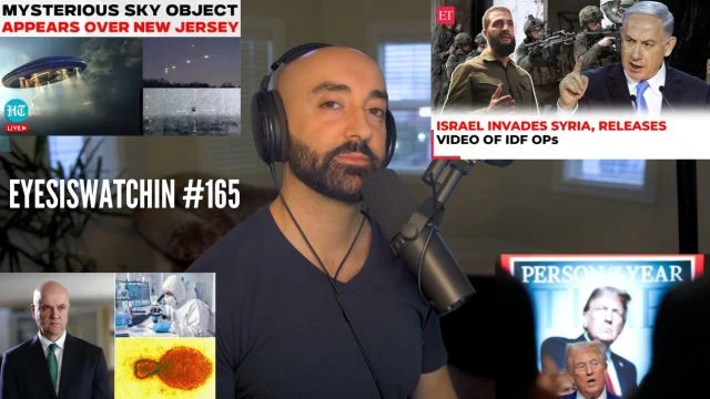 EyesIsWatchin #165 - Pedos In Charge, UFOs & Iran, Syria Proxy Wars, Luigi Mangione, The Miracle Cure