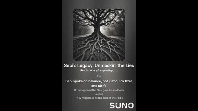 Sebi's Legacy Unmaskin' the Lies By Code-One