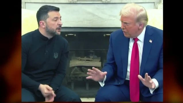 Rabid Trump & Vance vs a Strung Out Zelenskyy