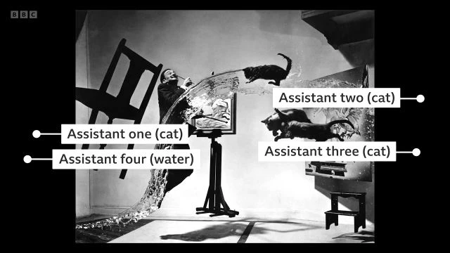 The Making of the DALI Cat Scene