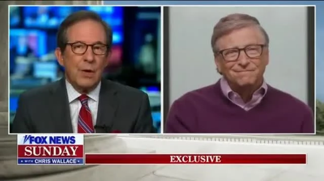 Bill Gates - 1bn Covid Vaccine Funding Plandemic - Ending 2022 - Fox News (20-9-20)