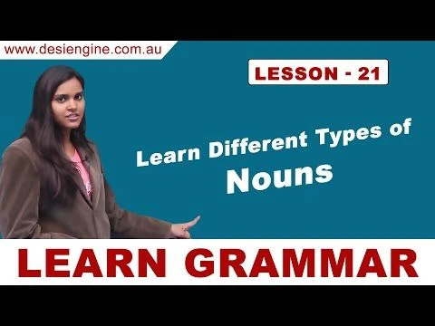 Lesson - 21 Learn Different Types of Nouns | Learn English Grammar | Desi Engine India